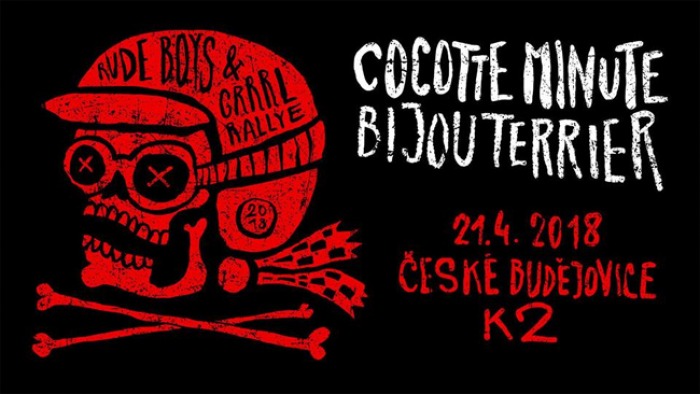 21.04.2018 - Cocotte Minute + Bijouterrier - Koncert / České Budějovice