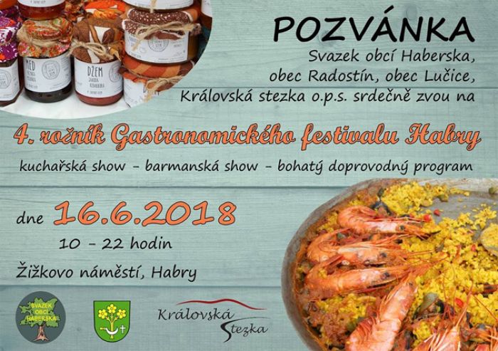 16.06.2018 - 4. ročník Gastronomického festivalu Habry