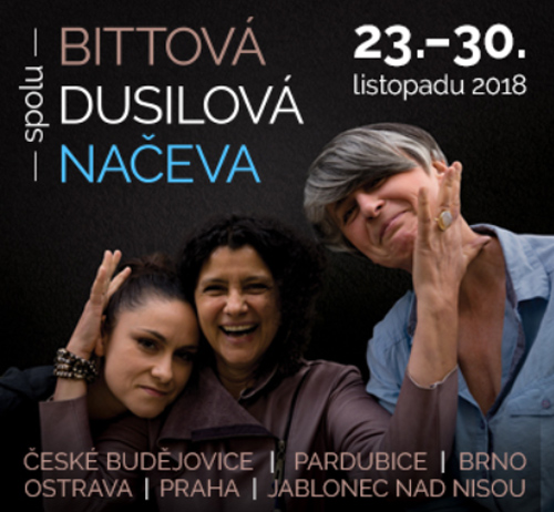 24.11.2018 - Bittová, Dusilová a Načeva: Spolu / Pardubice