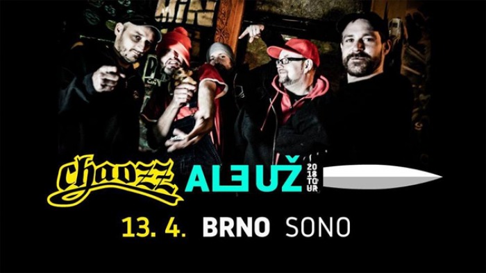 13.04.2018 - Chaozz: Ale už tour 2018 - Brno