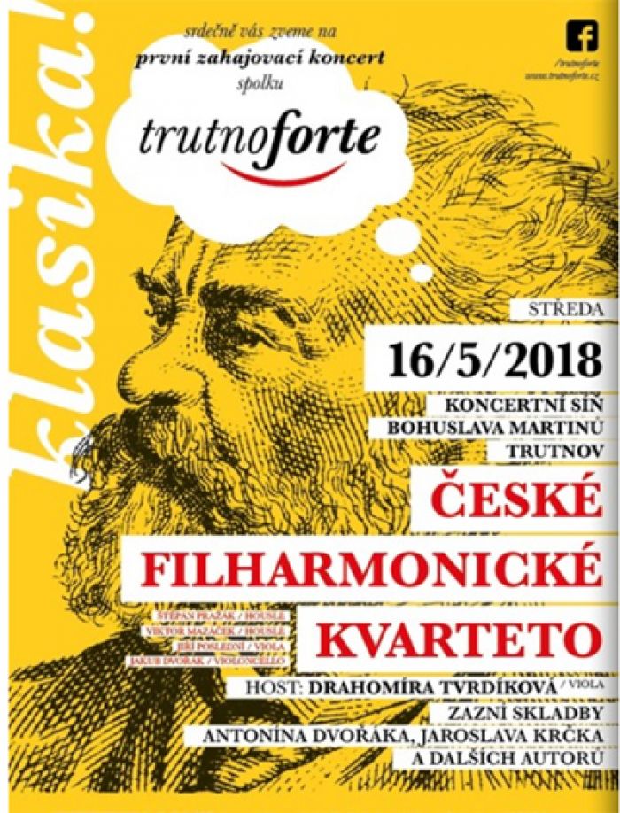 16.05.2018 - České filharmonické kvarteto - Trutnoforte / Trutnov
