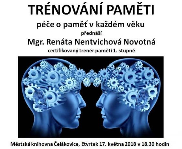 17.05.2018 - Trénování paměti - Přednáška / Čelákovice