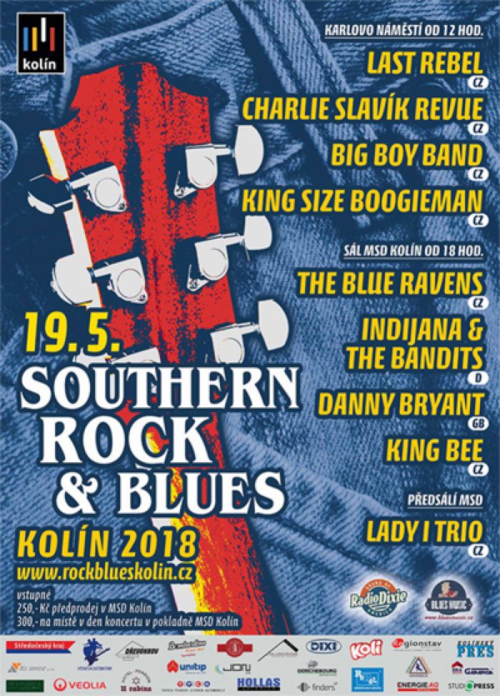 19.05.2018 - SOUTHERN ROCK & BLUES KOLÍN 2018 