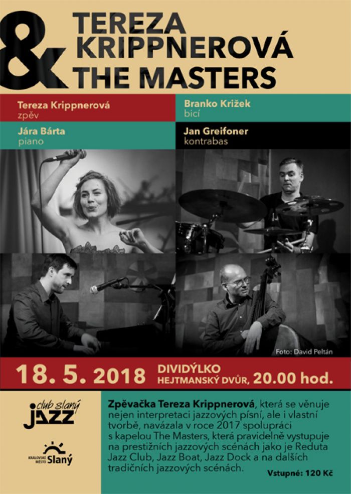 18.05.2018 - Tereza Krippnerová & The Masters - Slaný