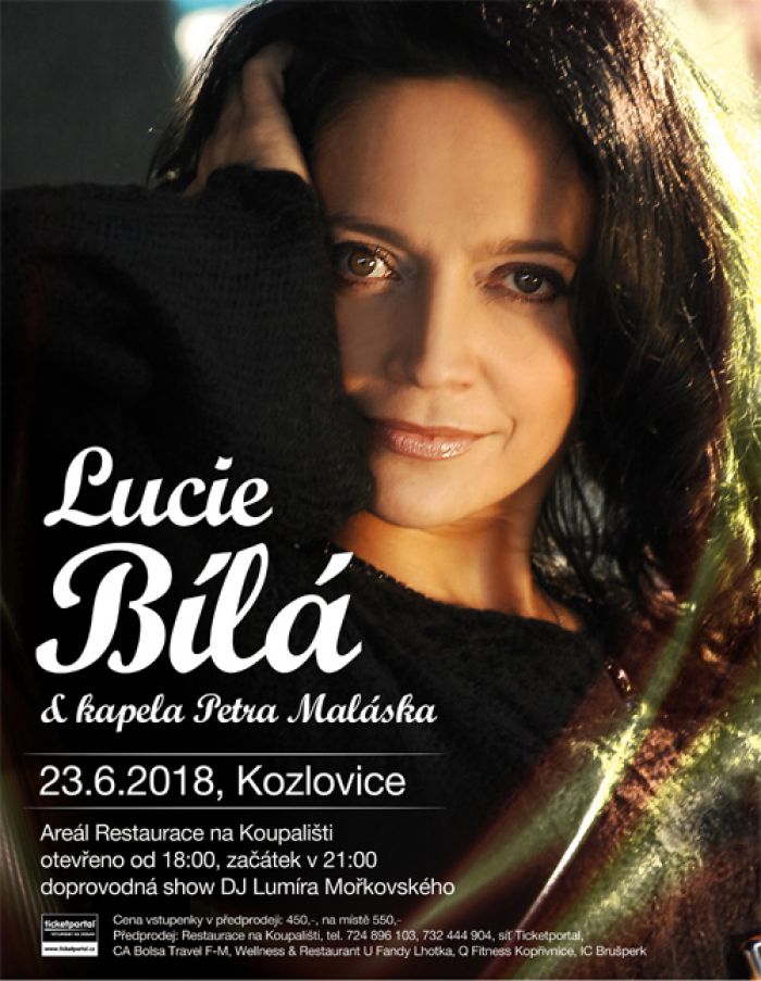 23.06.2018 - Koncert Lucie Bílé s kapelou Petra Maláska - Kozlovice