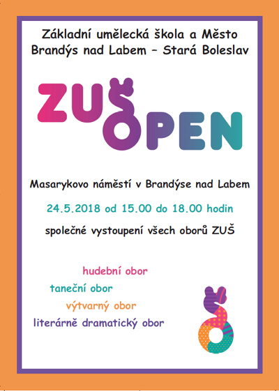 24.05.2018 - ZUŠ OPEN - Brandýs nad Labem