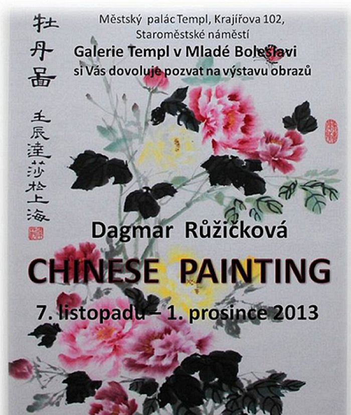 07.11.2013 - Dagmar Růžičková - Chinese painting