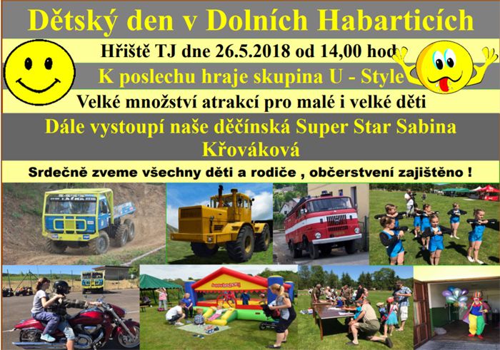 26.05.2018 - Dětský den v Dolních Habarticích 