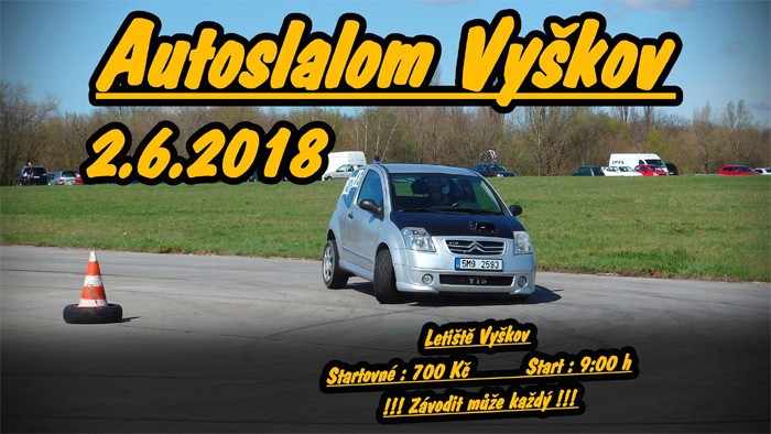 02.06.2018 - Autoslalom  - Vyškov