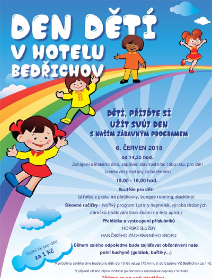 06.06.2018 - Den dětí v hotelu Bedřichov