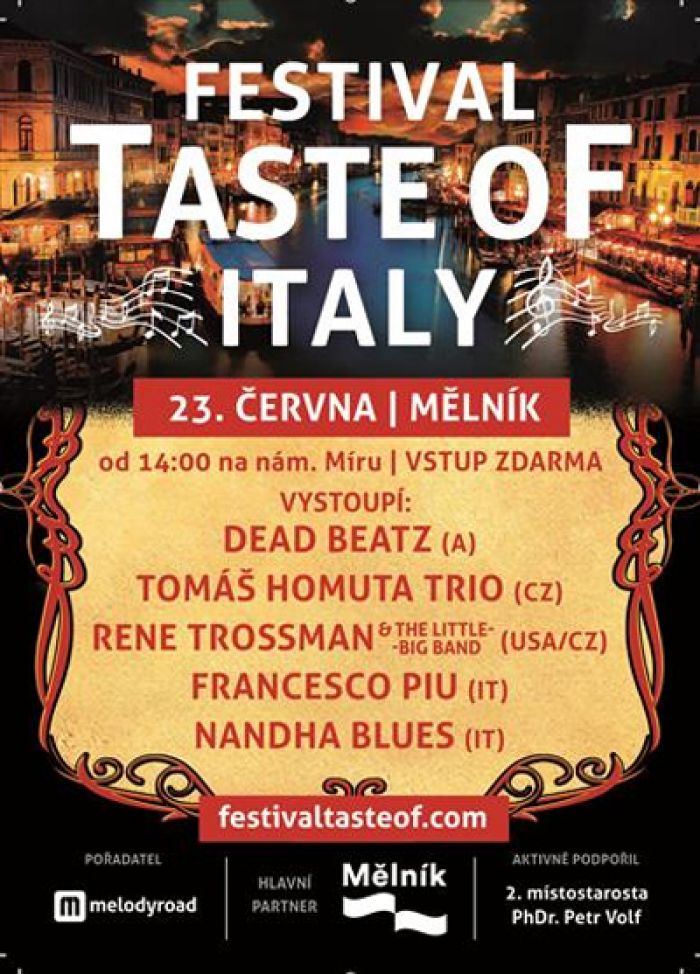 23.06.2018 - Festival TASTE OF ITALY - Mělník