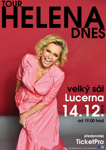 14.12.2018 - Helena Vondráčková - Tour Helena Dnes / Praha