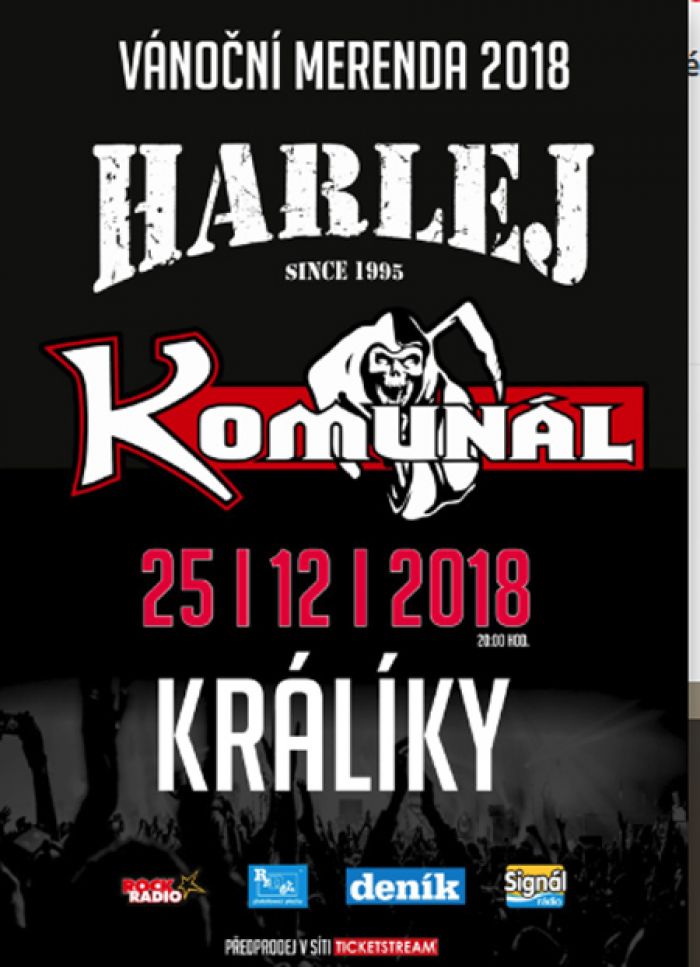 25.12.2018 - Harley + Komunál - Králíky u Nového Bydžova