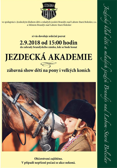 02.09.2018 - Jezdecká akademie / Brandýs nad Labem