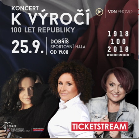 25.09.2018 - Koncert k výročí 100 let republiky - Dobříš 
