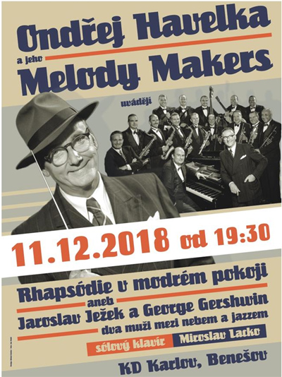 11.12.2018 - Ondřej Havelka a jeho Melody Makers - Benešov