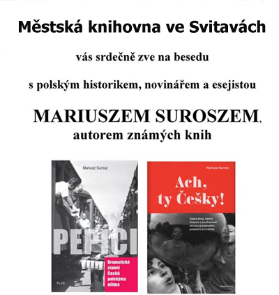13.09.2018 - Beseda s Mariuszem Suroszem / Svitavy