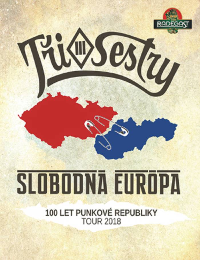 17.11.2018 - Tři sestry a Slobodná Európa (SK) - Koncert / Děčín