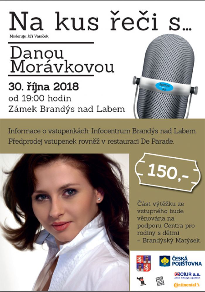 30.10.2018 - Na kus řeči s... Danou Morávkovou / Brandýs nad Labem