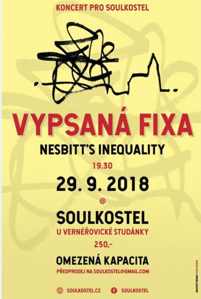 29.09.2018 - Vyspaná Fixa a Nesbitts Inequality - koncert / Vernéřovice
