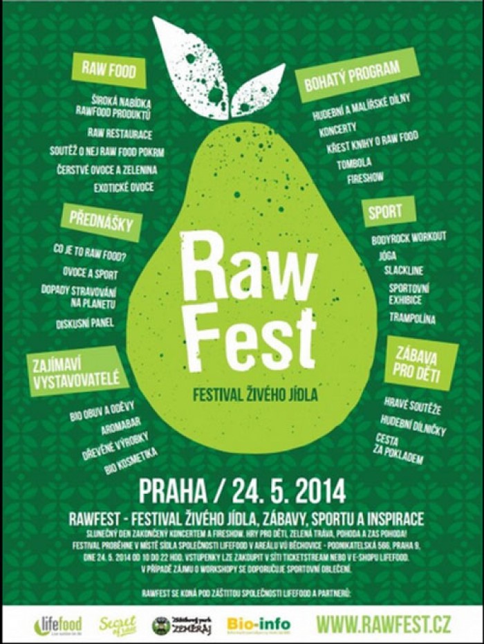 24.05.2014 - RAW FEST - festival živého jídla  - Praha