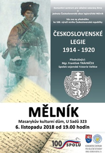 06.11.2018 - Československé legie 1914-1920 / Mělník