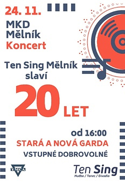 24.11.2018 - Ten Sing Mělník - Koncert k 20 letům