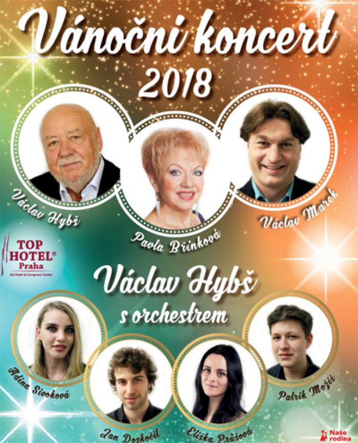 08.12.2018 - Vánoční koncert Václava Hybše - Nová Paka