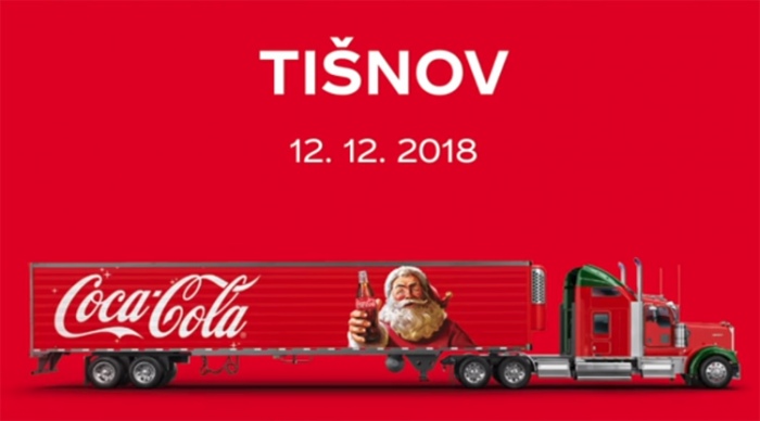 12.12.2018 - VÁNOČNÍ KAMION COCA - COLA 2018 /  Tišnov 