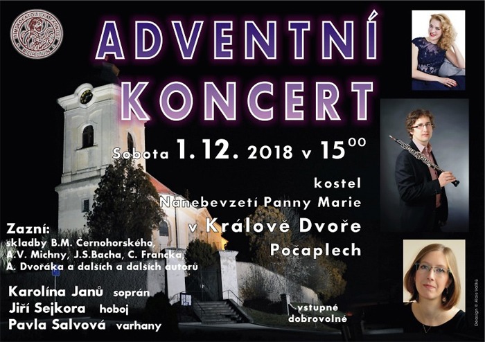 01.12.2018 - Adventní koncert - Králův Dvůr