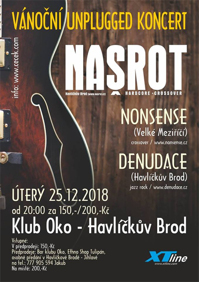 25.12.2018 - Vánoční Unplugged koncert - Havlíčkův Brod