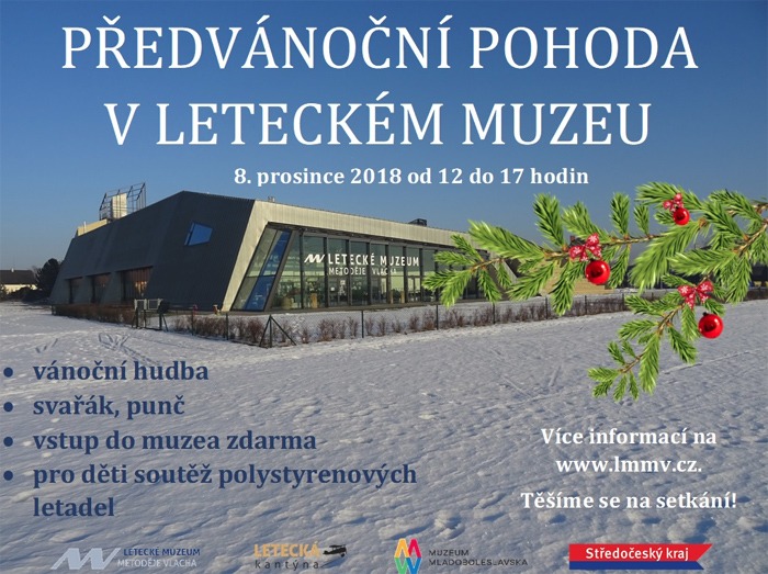 08.12.2018 - Předvánoční pohoda v Leteckém muzeu - Mladá Boleslav