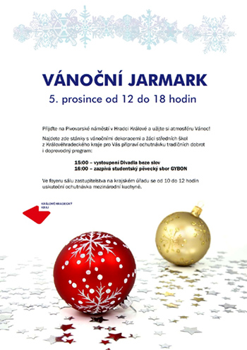 05.12.2018 - Vánoční jarmark - Hradec Králové