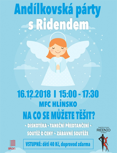 16.12.2018 - Andílkovská párty s Ridendem / Hlinsko