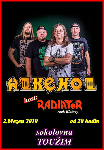 02.03.2019 - Alkehol & Radiator - Koncert / Toužim