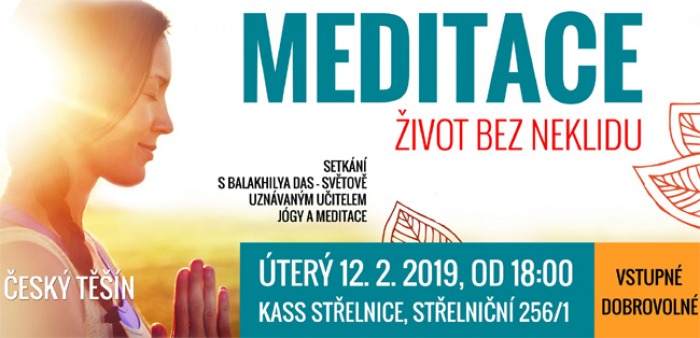 12.02.2019 - Meditace - Život bez neklidu / Český Těšín