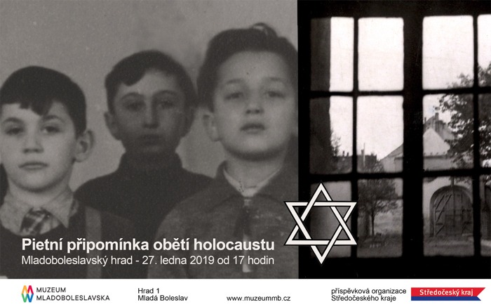 27.01.2019 - Pietní připomínka obětí holocaustu - Mladá Boleslav