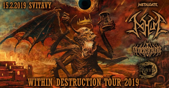 15.02.2019 - Within Destruction tour 2019 - Svitavy 