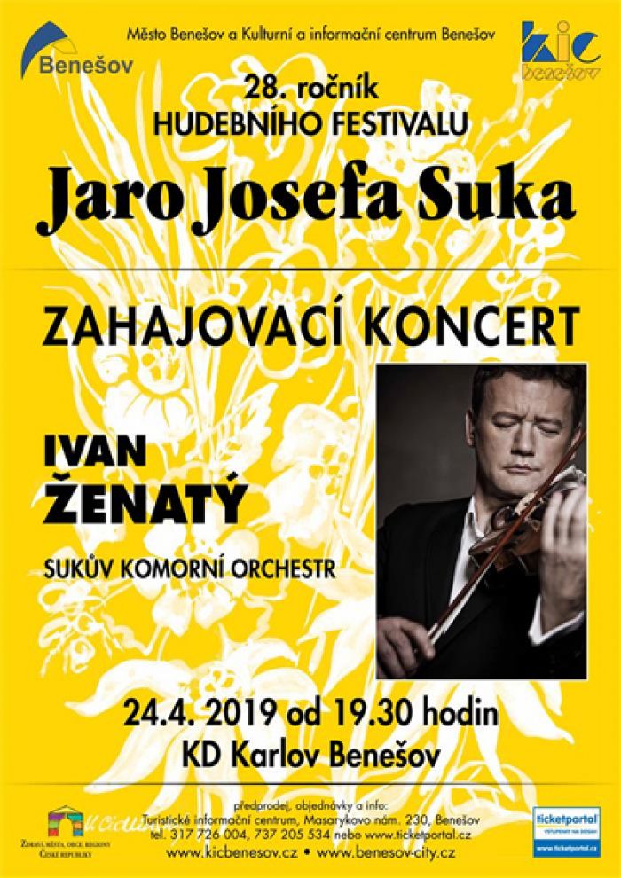 24.04.2019 - Jaro Josefa Suka - Zahajovací koncert / Benešov