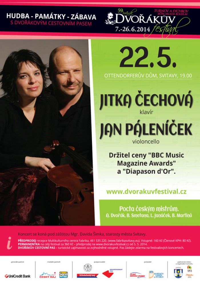 22.05.2014 - JITKA ČECHOVÁ & JAN PÁLENÍČEK  (Svitavy)