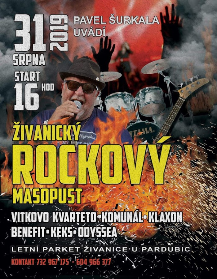 31.08.2019 - Živanický rockový masopust  2019