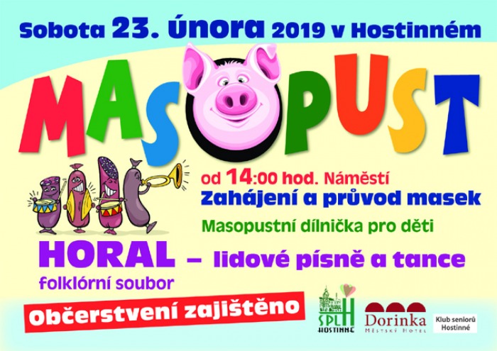 23.02.2019 - Masopust - Hostinné