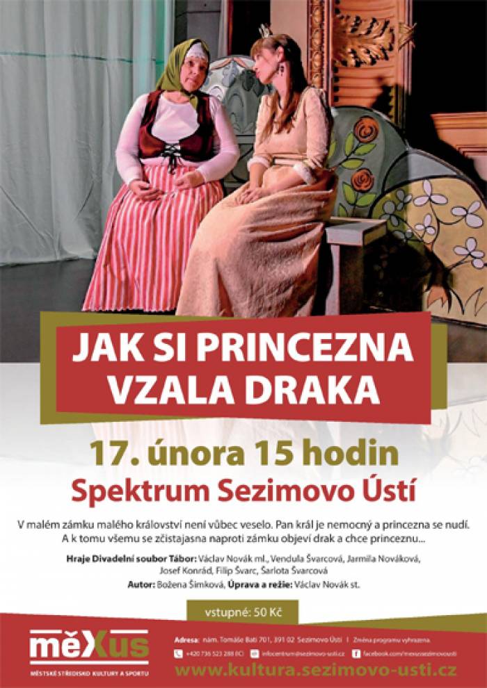 17.02.2019 - Jak si princezna vzala draka - Pro děti / Sezimovo Ústí