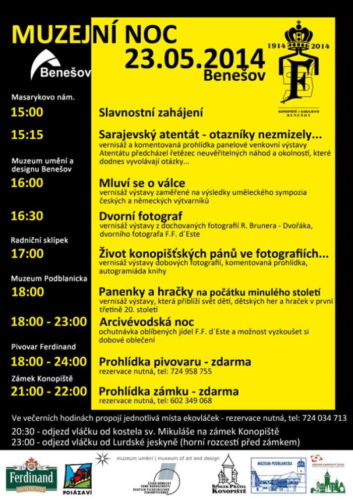 23.05.2014 - Muzejní noc 2014 - Benešov u Prahy