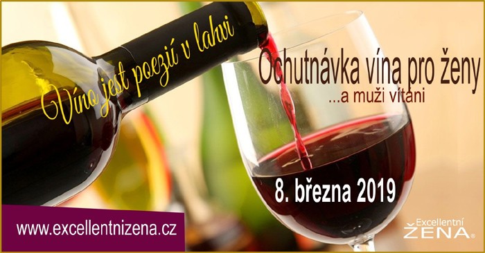 08.03.2019 - Ochutnávka vína (nejen) pro ženy - Plzeň