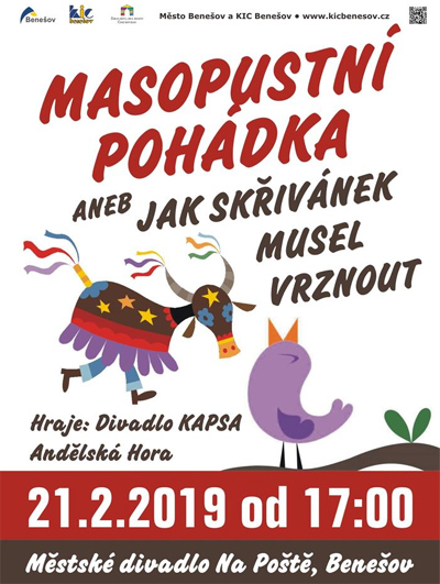 21.02.2019 - Masopustní pohádka - Benešov