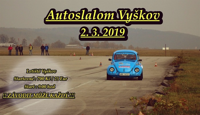 02.03.2019 - Autoslalom - Vyškov 