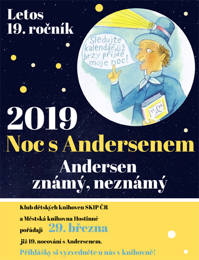 29.03.2019 - Noc s Andersenem - 19. ročník / Hostinné