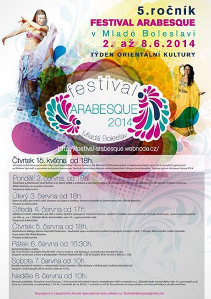 06.06.2014 - FESTIVAL Arabesque  2014 - Madá Boleslav