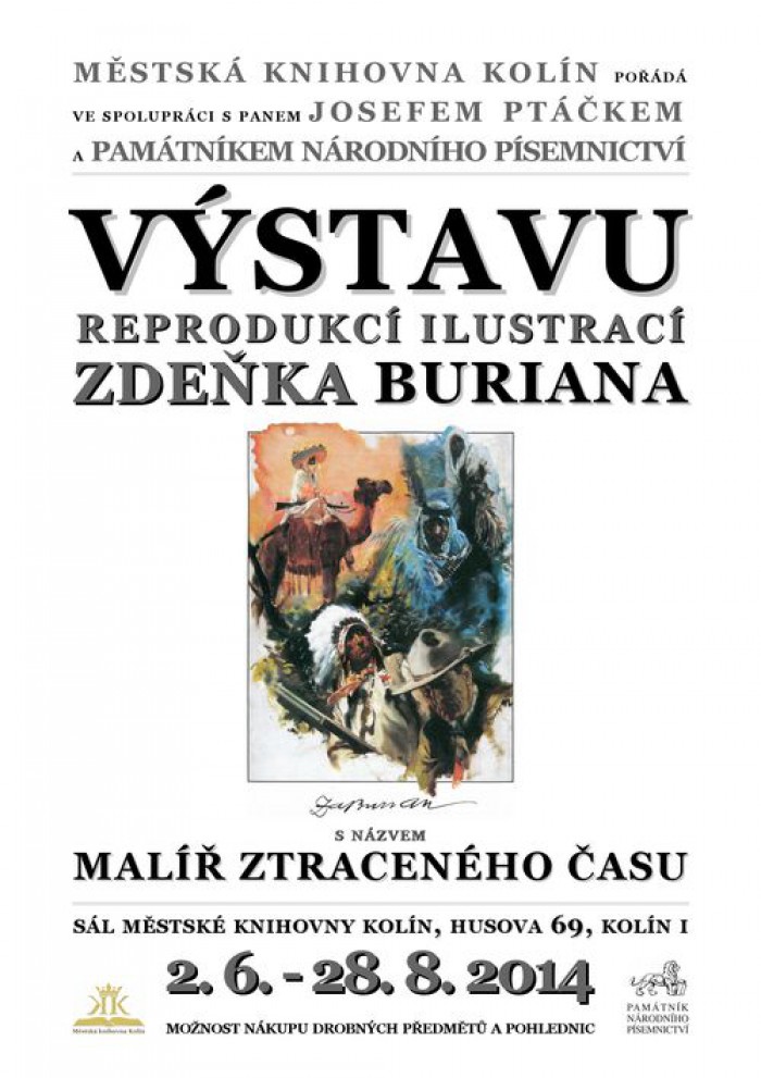 02.06.2014 - Výstava reprodukcí Zdeňka Buriana - Kolín